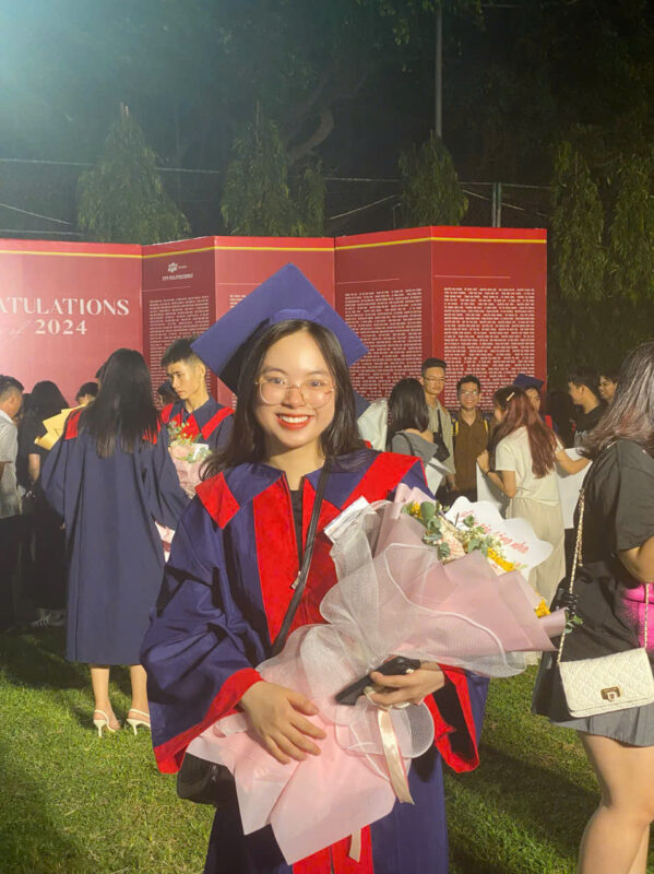 COO Trần Thuỳ Dung tốt nghiệp Đại học FPT chuyên ngành Quản Trị Kinh Doanh